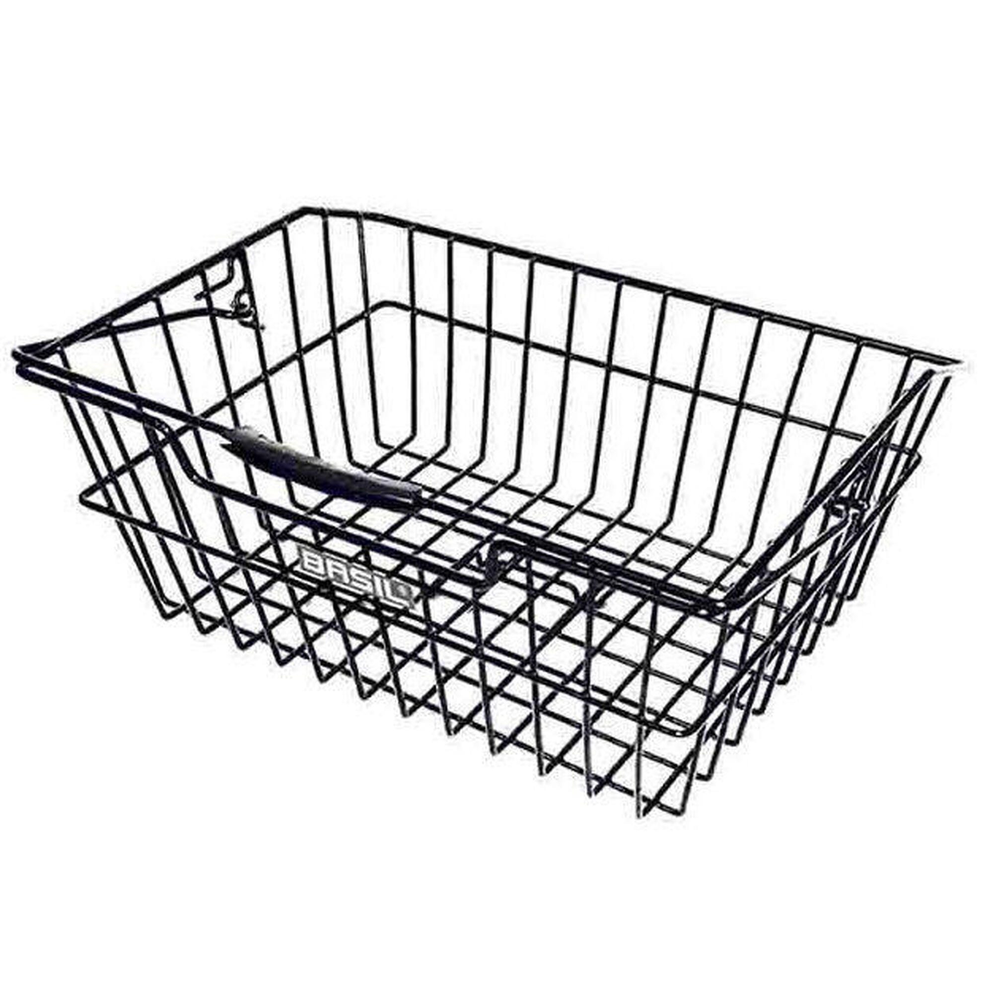 Kosz Rowerowy Cairo Luxe 41 X 32 X 17 Cm Z Mocowaniem Do Bagażnika - Czarny