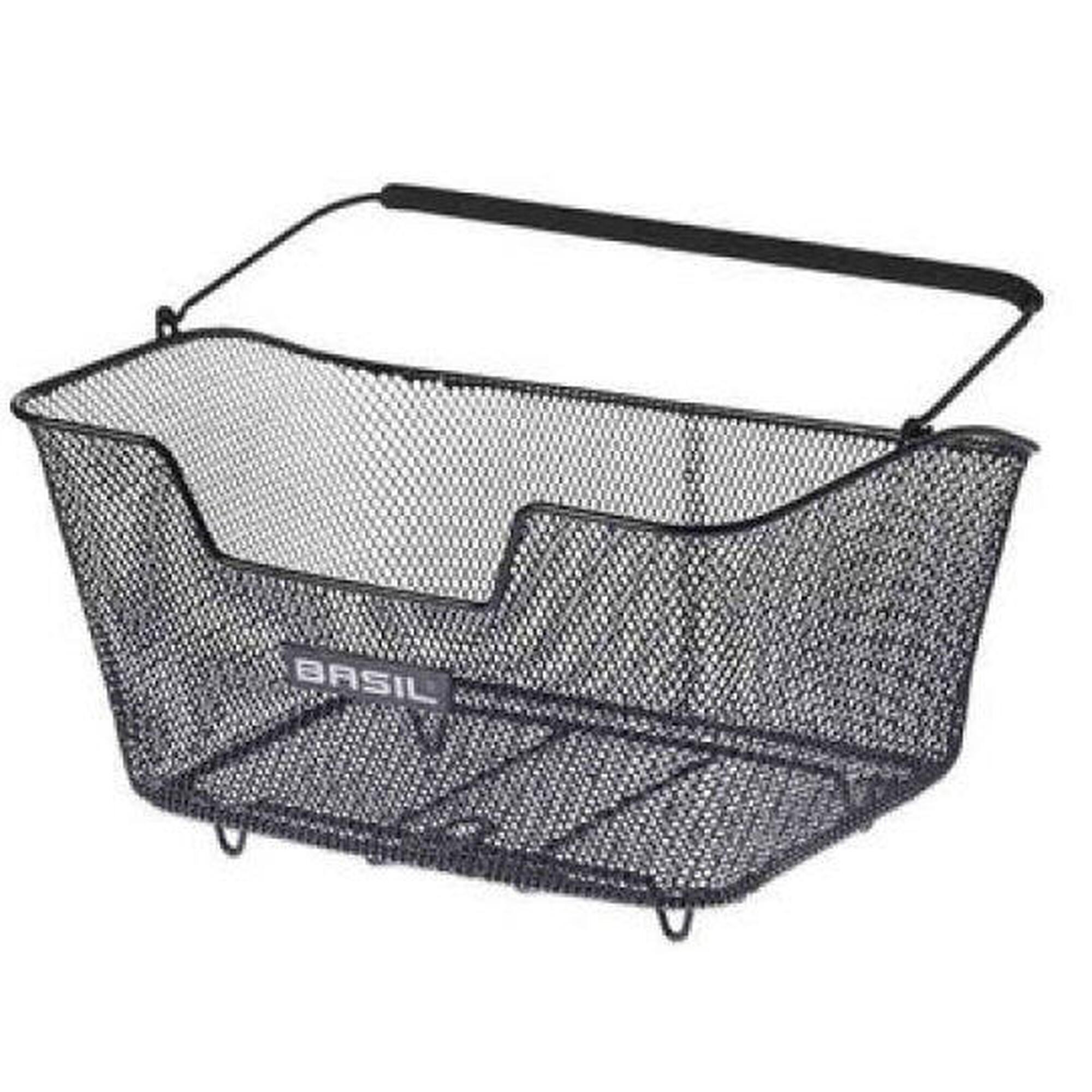 Kosz Rowerowy Base M 43 X 30 X 23 Cm - Czarny