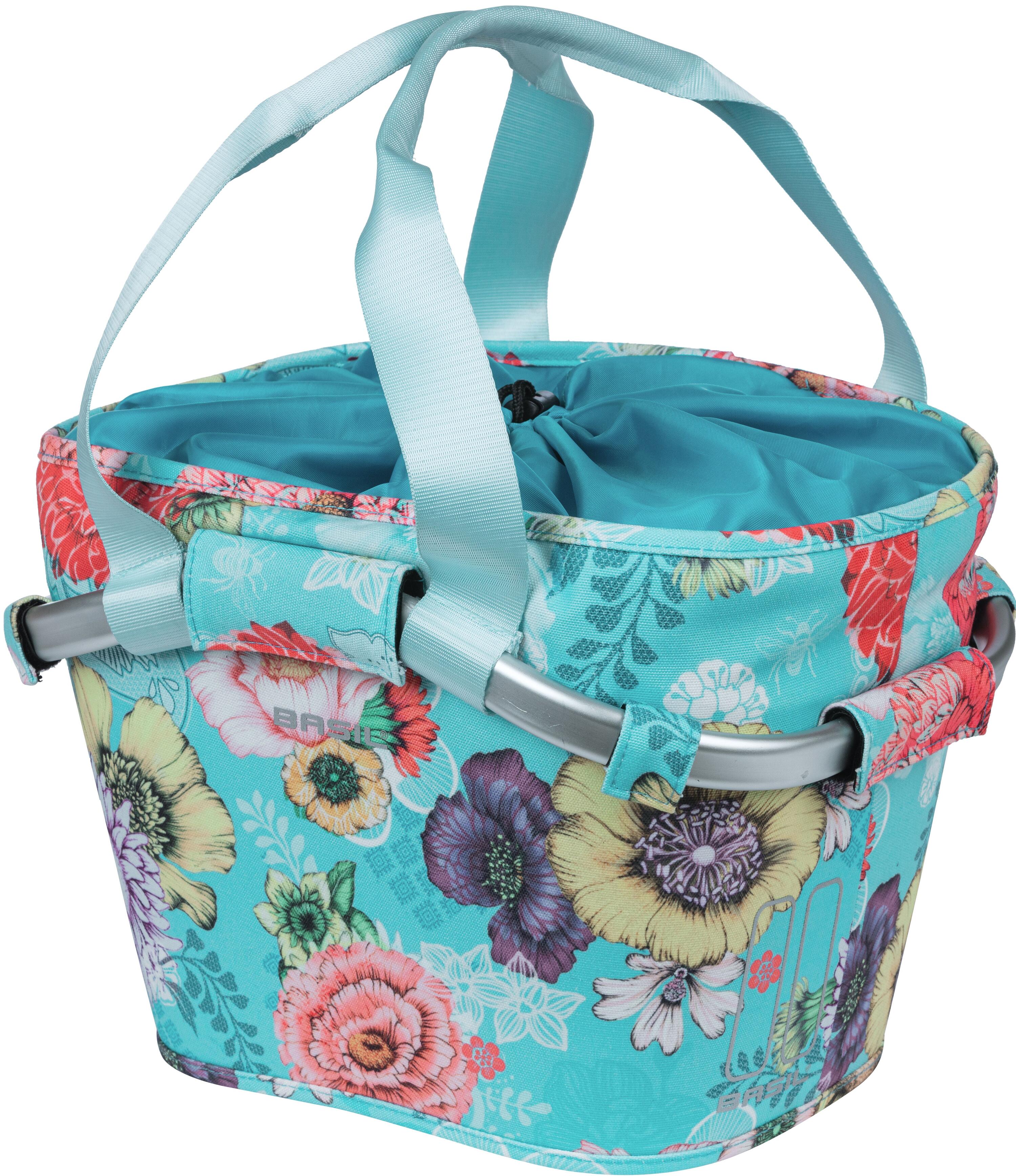 Vorderradkorb Bloom Field blue Carry All 7/7