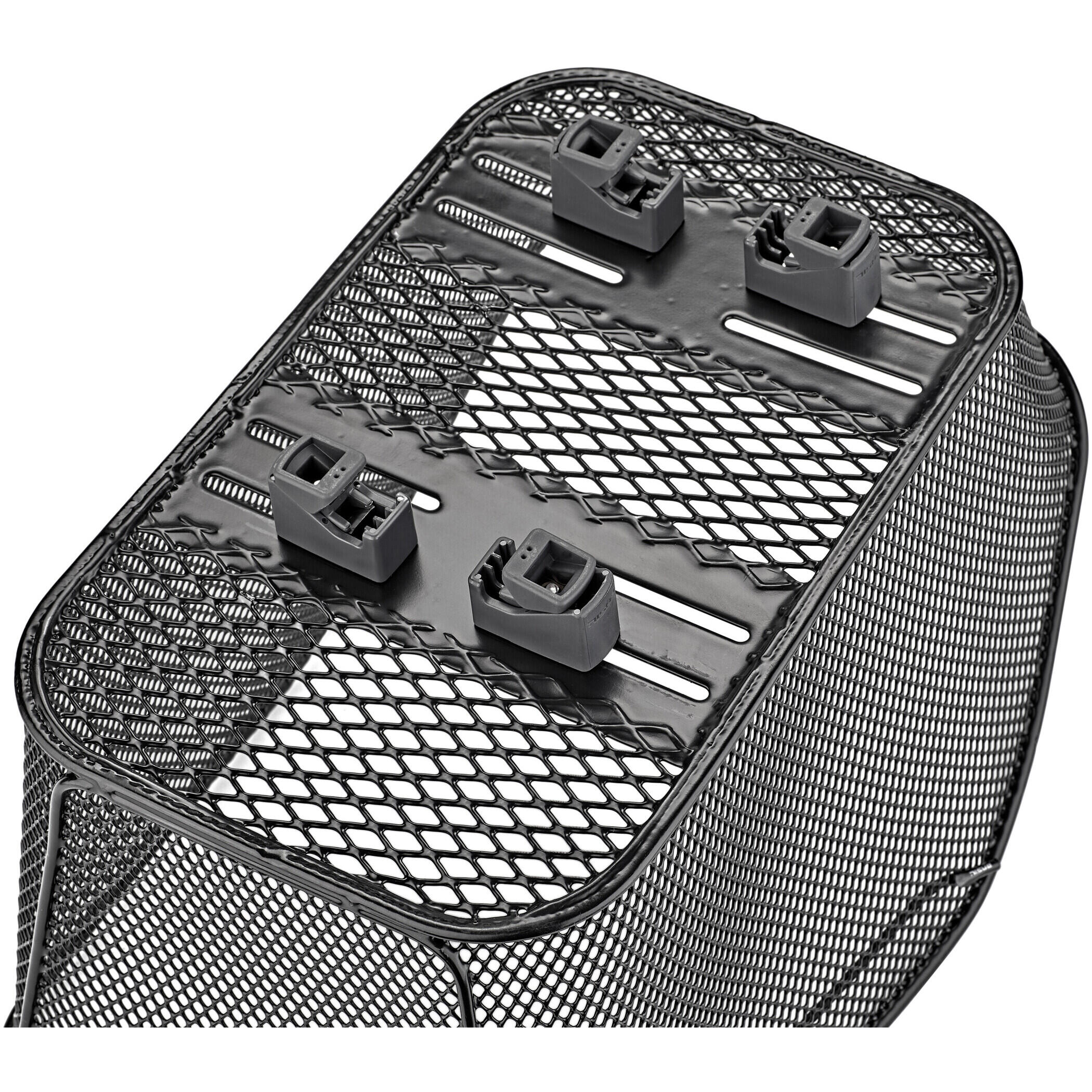 Basil Crate 29.5L Basket Bici Basil Crate - 29,5 Litri, 45,25x35x25cm, Nero, Per Portapacchi Posteriore Cestino Portapacchi