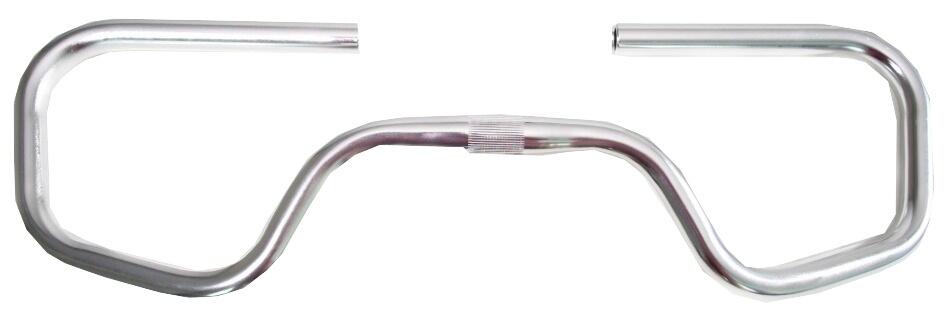 Kalloy Vlinderstuur voor City Trekking - Aluminium Ø25,4 x 595 mm - Zilver 2/3