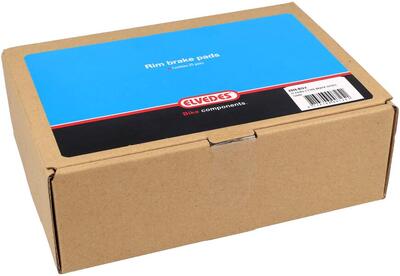 Elvedes remblokken 6828 zwart 72mm abs - perfect voor v-brakes