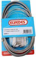 ELVEDES Universele Remkabelset 1700 2350 mm RVS Zilver Grijs