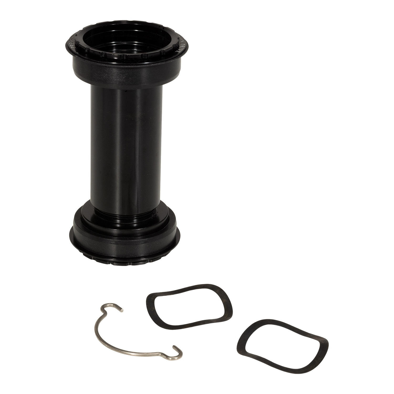 Eje de pedalier Elvedes Twist Fit BB386 para Campagnolo Ultra-Torque Negro 2/3
