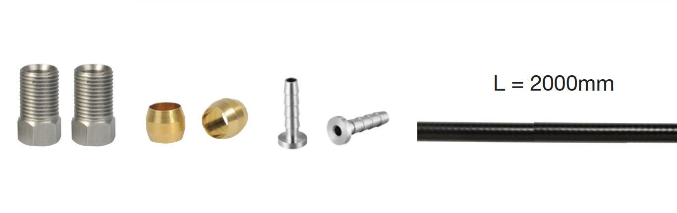 ELVEDES Vervangingsset voor Shimano SM-BH90 remleidingen