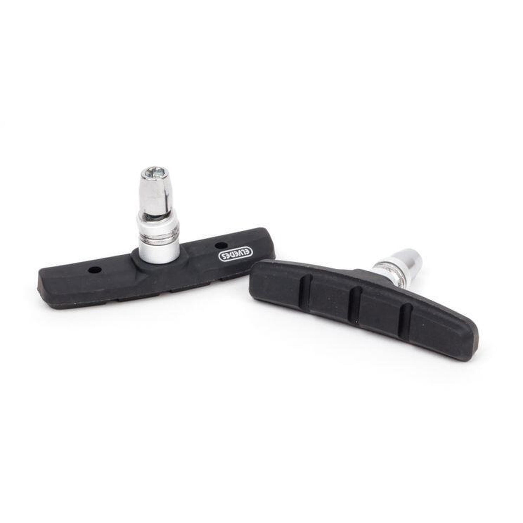 Elvedes - Elvedes Rim Blocks V-frein 70 Mm Symétrique (100pr - Levier Frein - Noir - Decathlon