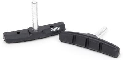Schwarze Cantilever Bremsbeläge 70 x 15 mm - 2 Stück