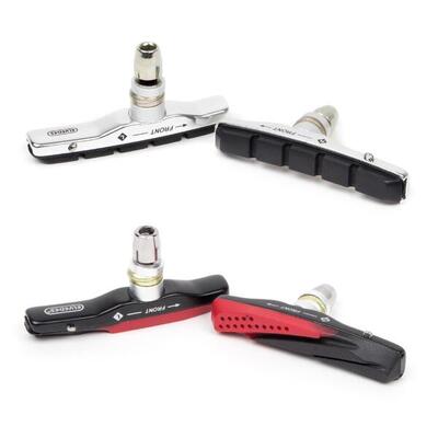 Paar remblokken plus aluminium remblokhouder elvedes v-type