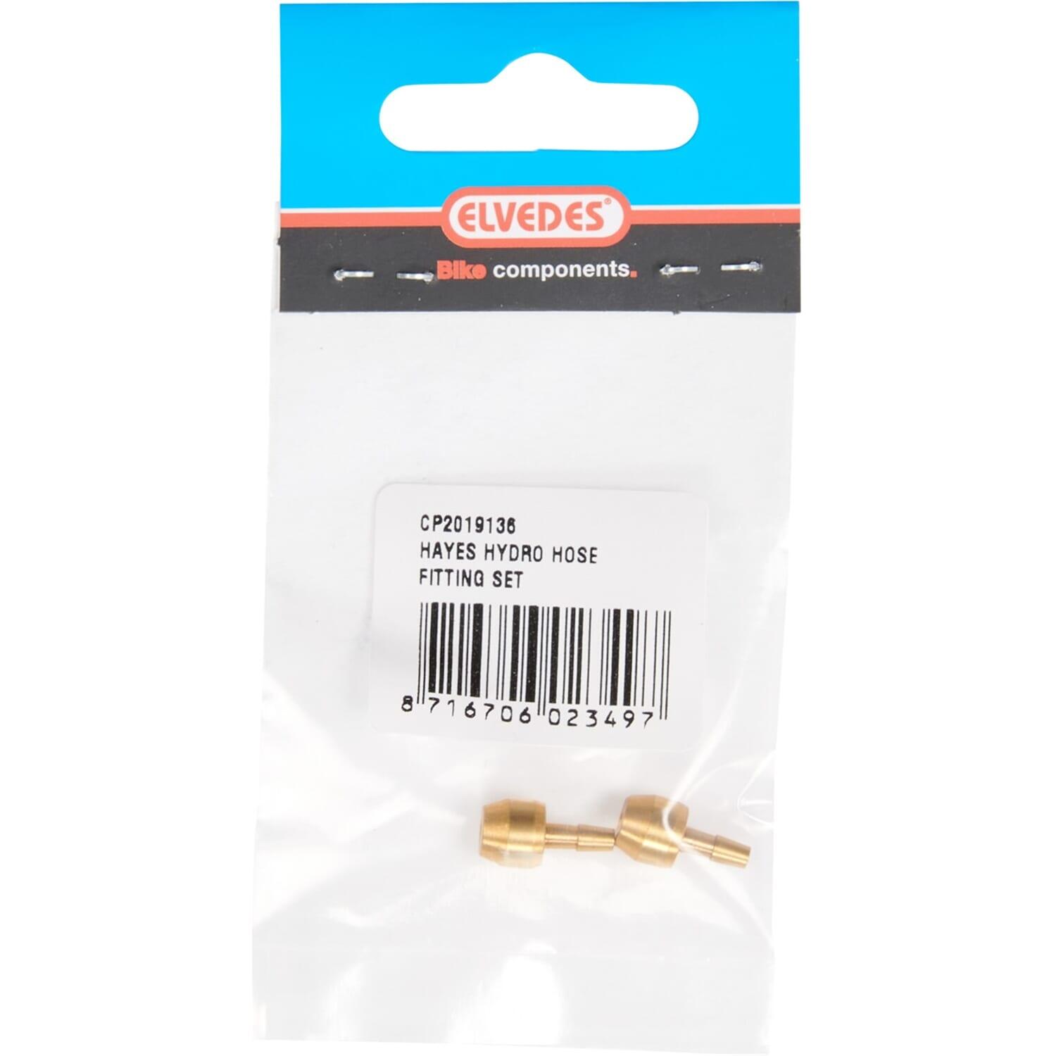 ELVEDES Elvedes kit raccordi tubo idraulico per Hayes CP2019136, ottone.