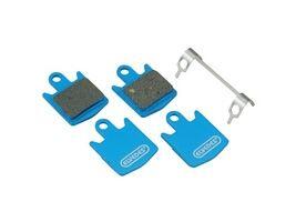 Jeu de plaquettes de frein à disque organiques Elvedes pour Hope M4 (2 paires)
