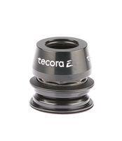 Serie sterzo Tecora 1 1/8 inch semi-integrato filettato 25.4-44-30.0 nero.