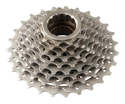 Tecora primax e freewheel 9 speed 11-27t grijs in box