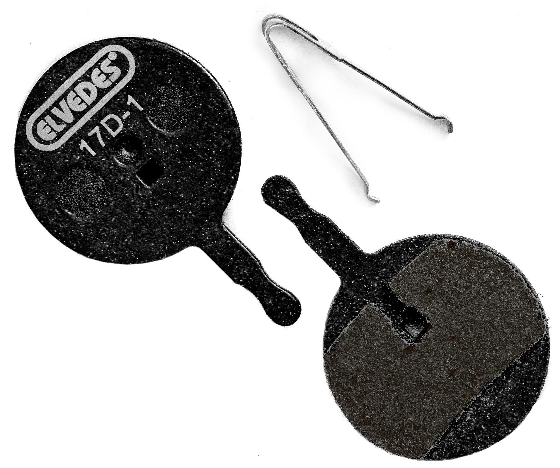 Paire de plaquettes de frein vélo métal/carbone Elvedes Avid BB5 2/2