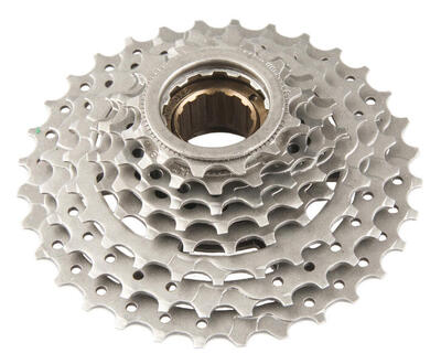 Primax e freewheel 8 speed 13-32t grijs - perfect voor fietsen