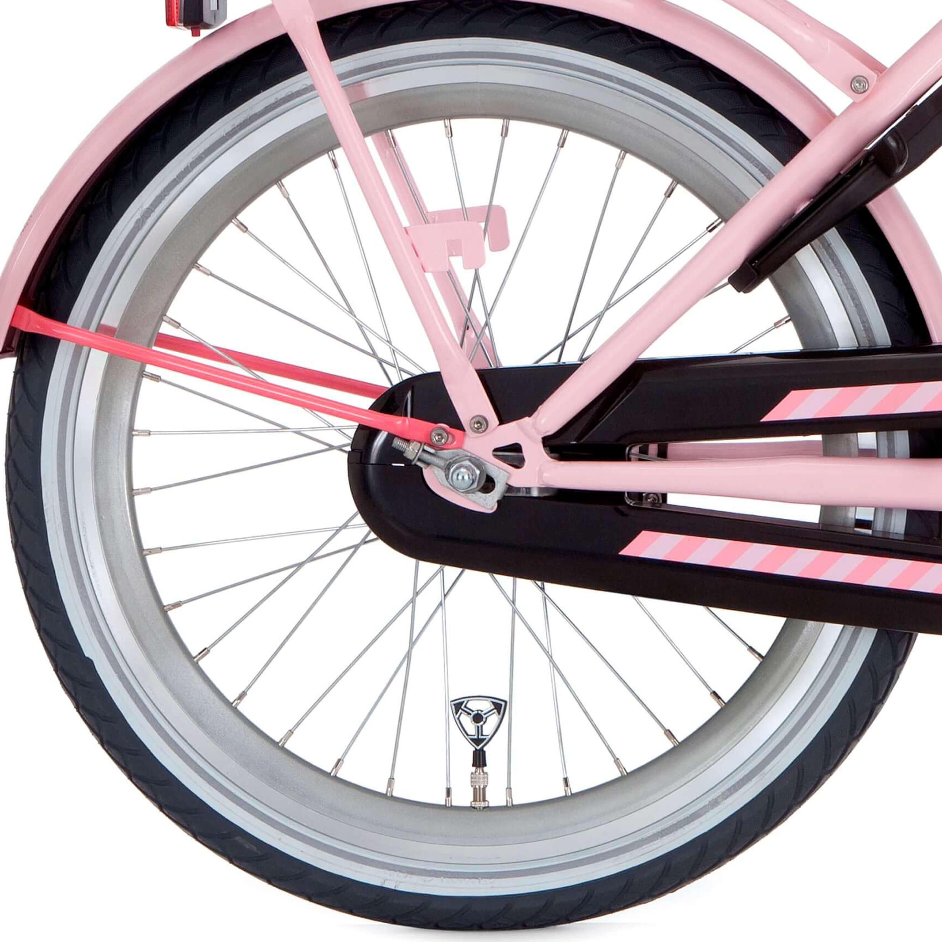 ALPINA Alpina ruota posteriore 20'' J19DB argento con mozzo freno.