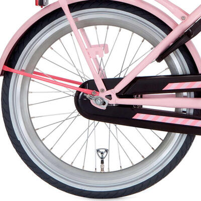 Alpina ruota posteriore 20'' J19DB argento con mozzo freno.