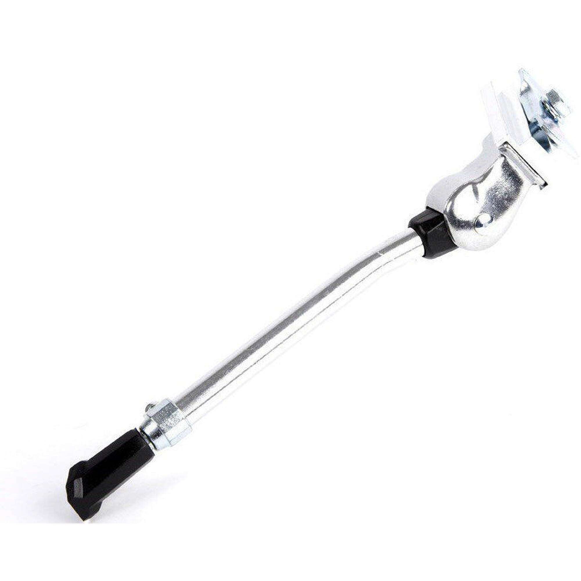 Stojak Boczny 20 Do 28"  Z Adapterem 18Mm - Srebrny