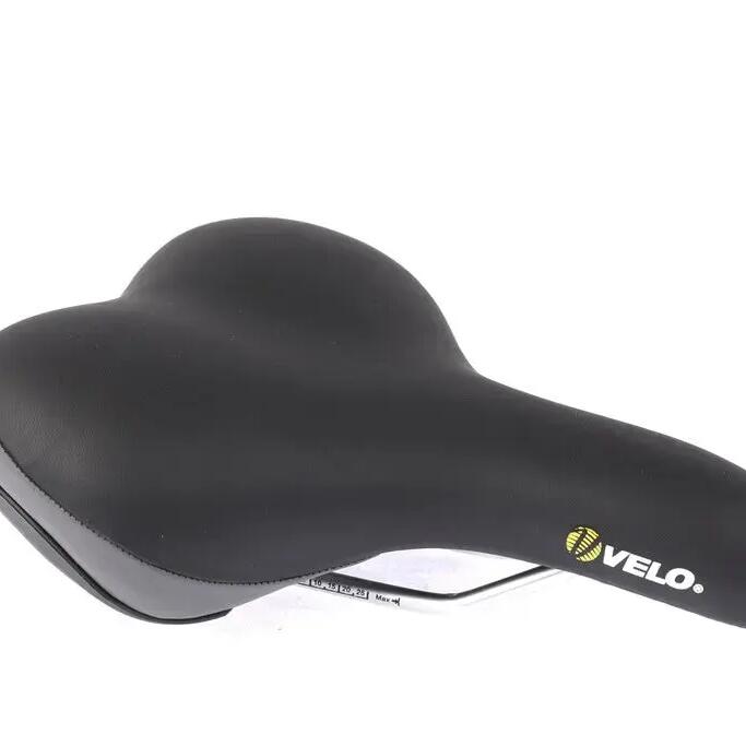 Velo Plush Tour Women's Saddle with O-Zone, Black.