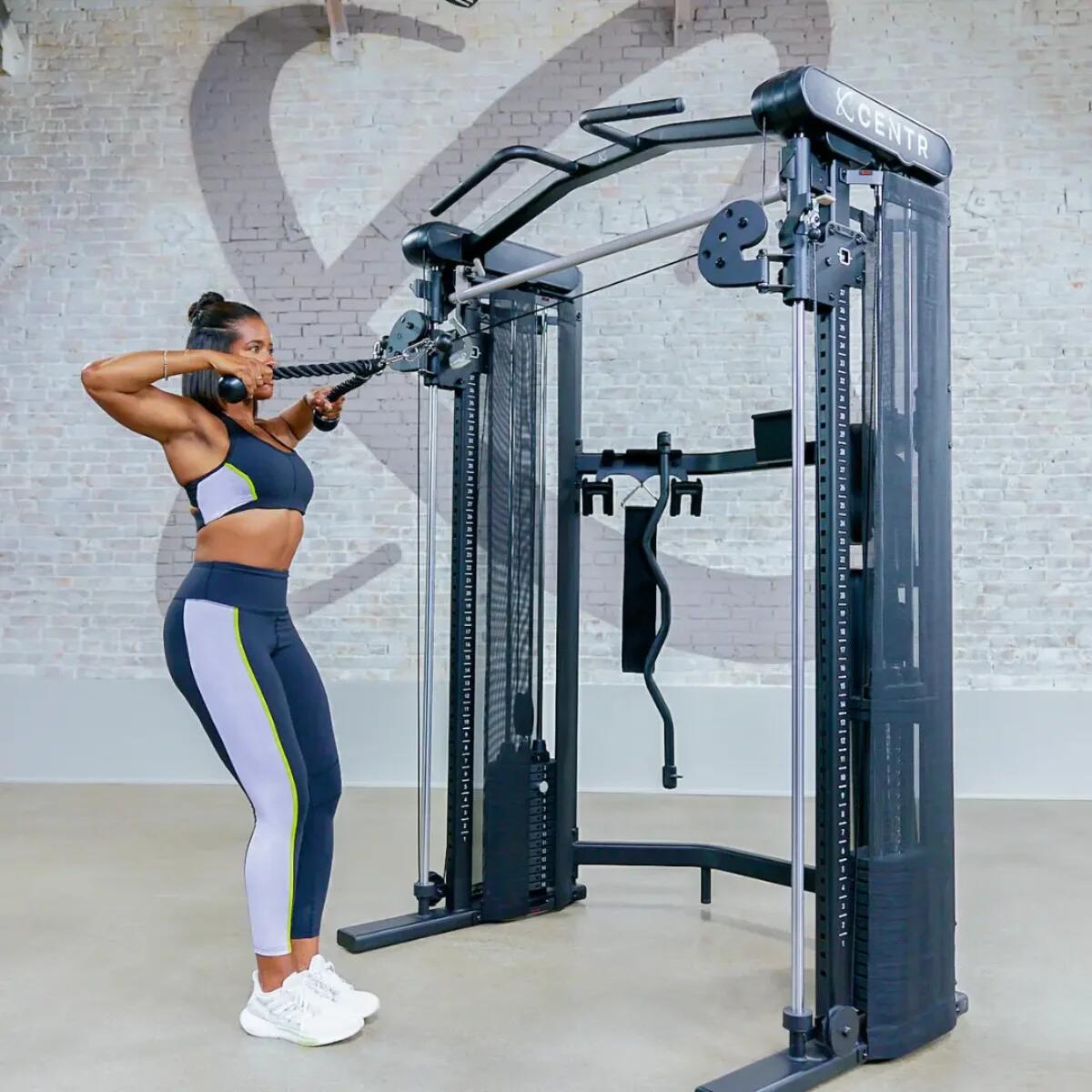 3 Treinador funcional de ginástica doméstica – com Smith Machine 7/8
