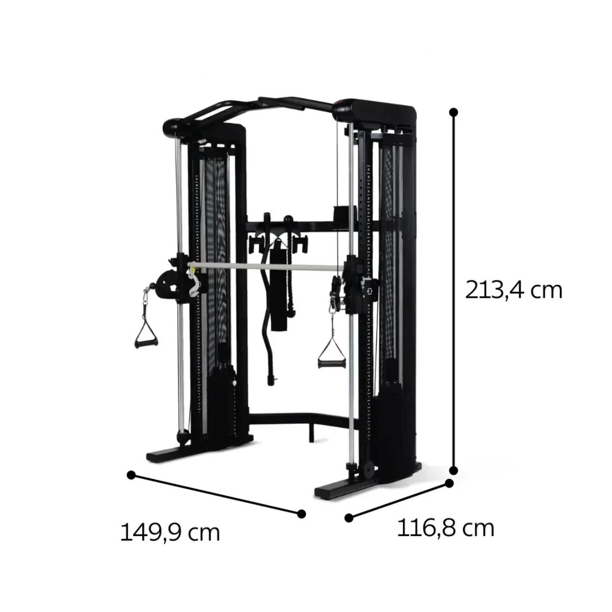 3 Treinador funcional de ginástica doméstica – com Smith Machine 2/8