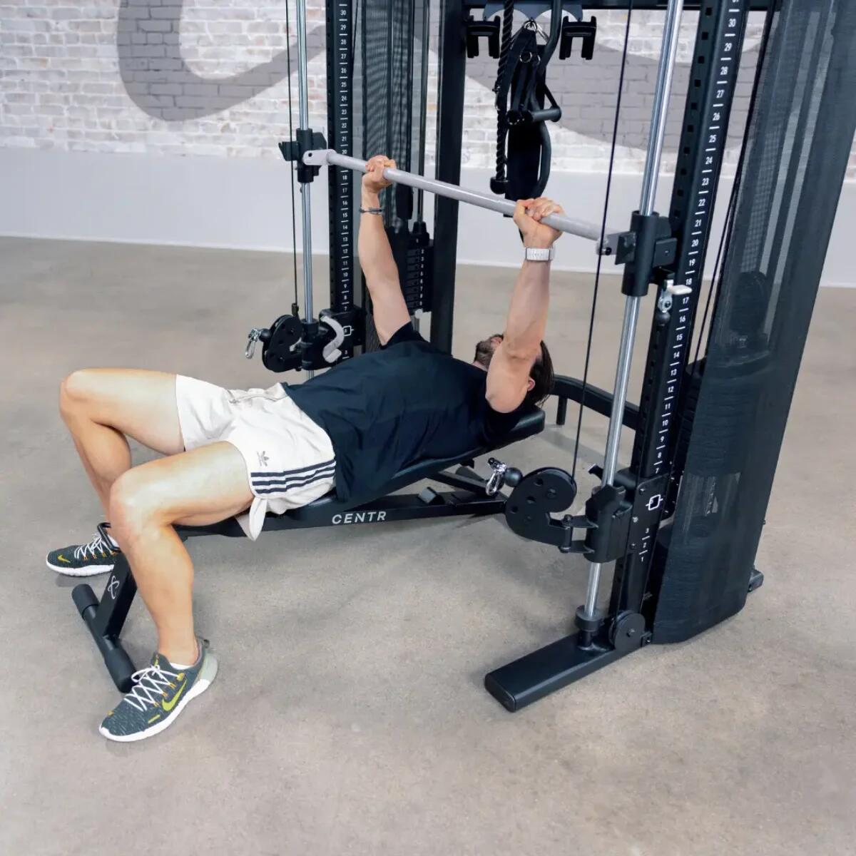 3 Treinador funcional de ginástica doméstica – com Smith Machine 6/8