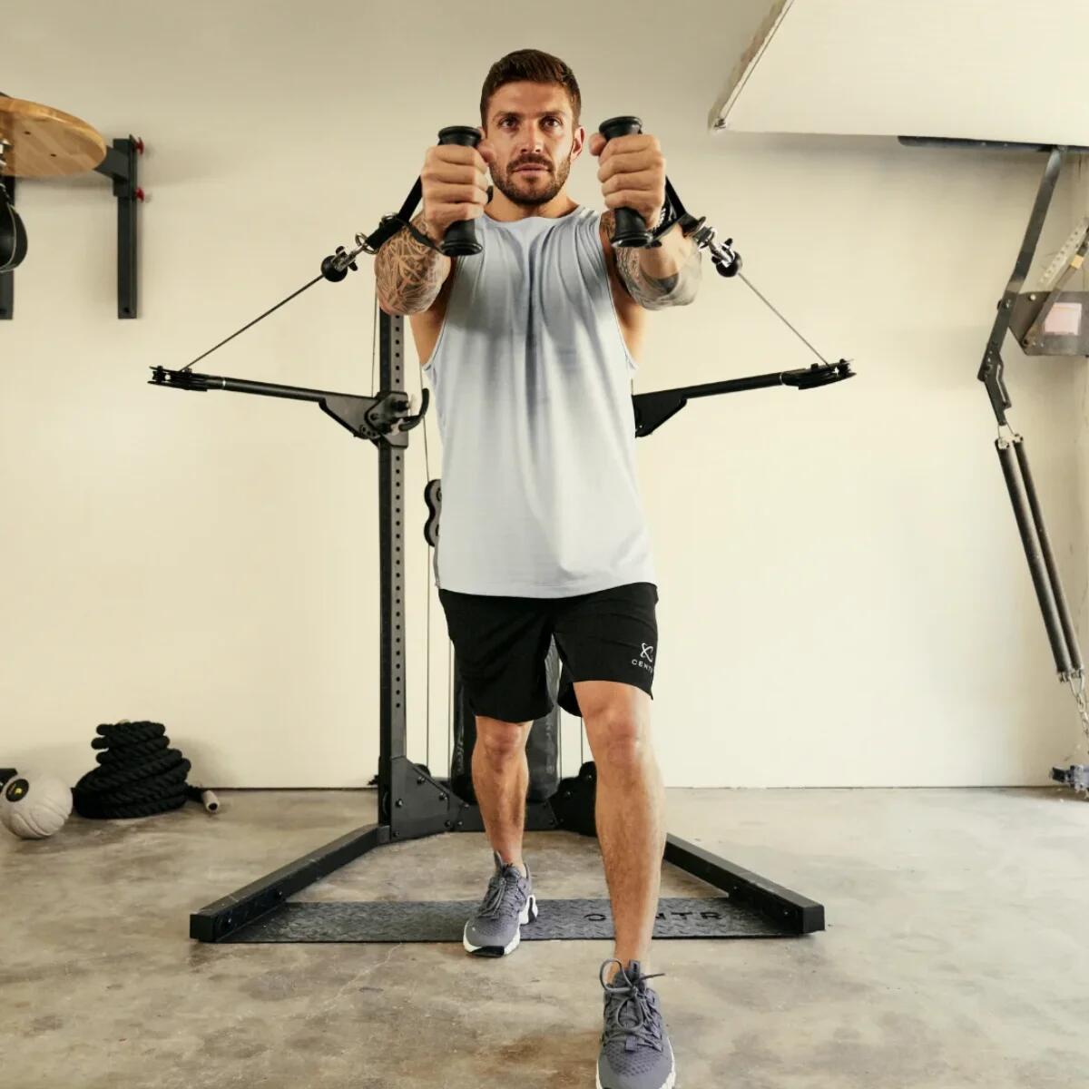 1 treinador funcional de ginástica doméstica 5/8