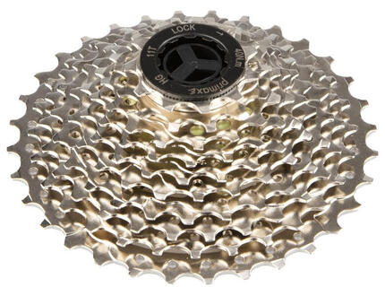 Tecora Primax e cassette 10 speed 11-32t zilver in doosje