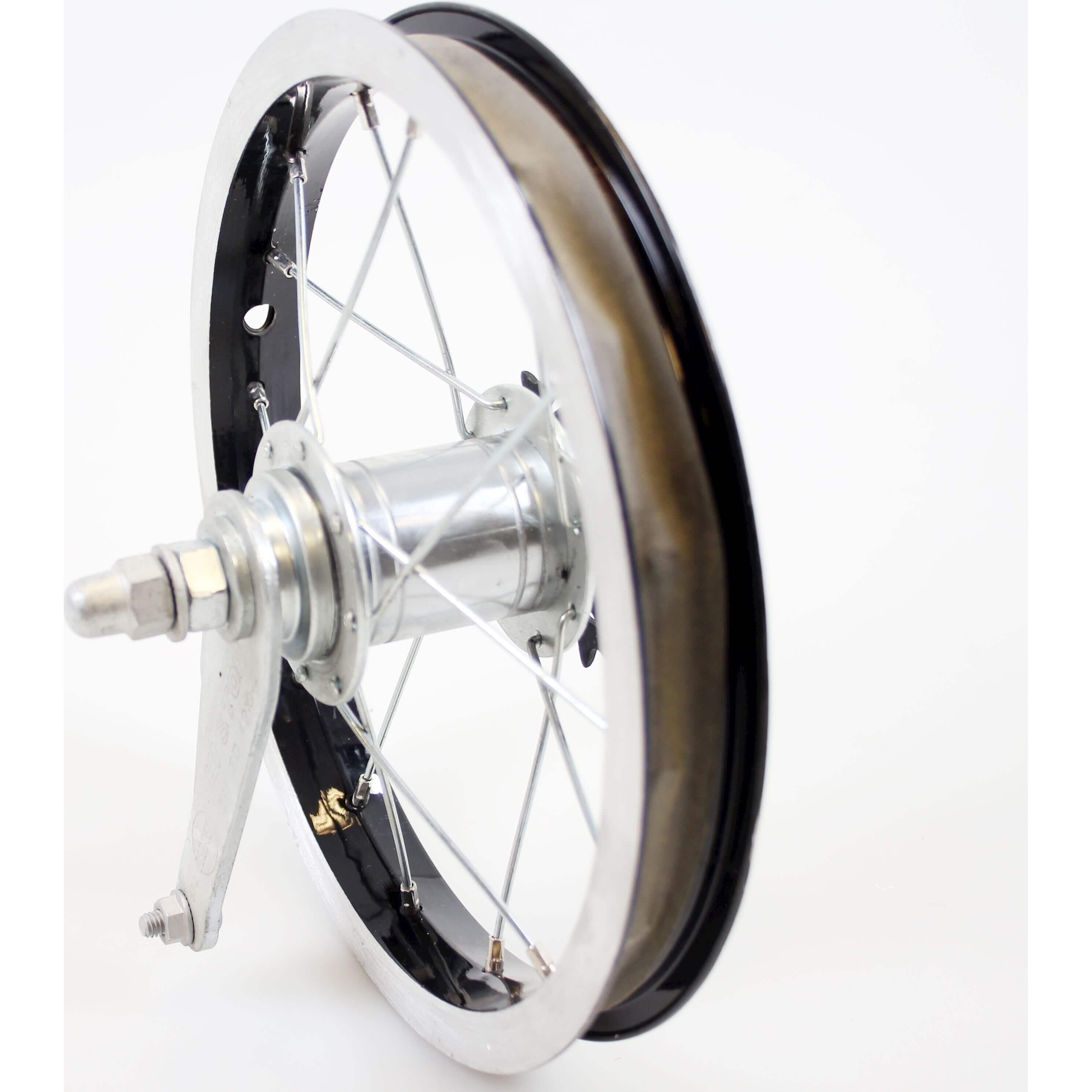 Rueda trasera Alpina 12 pulgadas Yabber - Zinc negro SPK 1/1