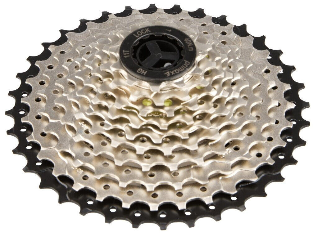 TECORA Primax E Cassette 10 Speed 11-36T Zilver - Hoogwaardige Fietscomponent