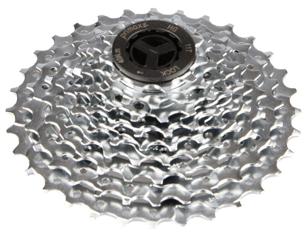 TECORA Primax E Cassette 9-Speed 11-32T Zilver - Duurzaam en Betrouwbaar