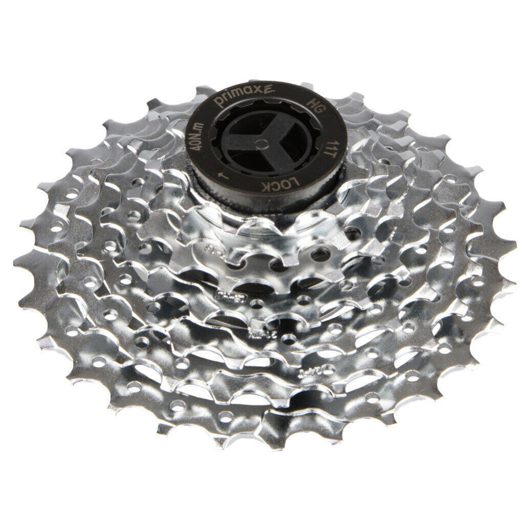 Tecora - Primax E Cassette 7 Vitesse 11-28t Argent Dans La Boîte - Cassette - Gris - Decathlon