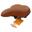 Selle vélo tour marron