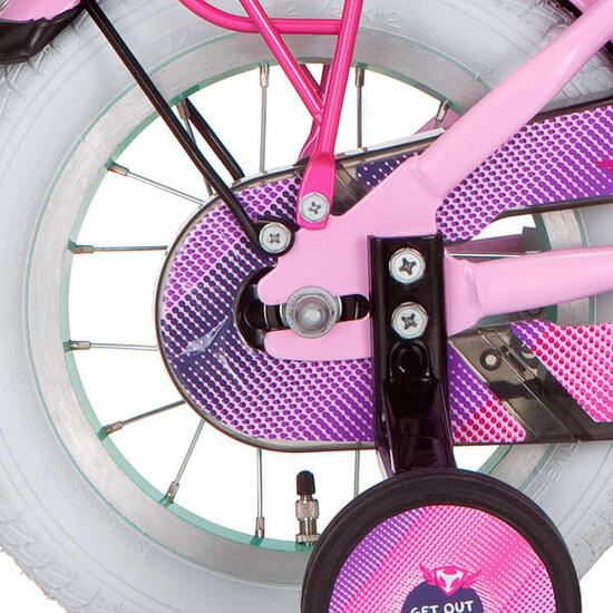 Alpina Girlpower ruota 12" Mint cerchio 175 mozzo freno.