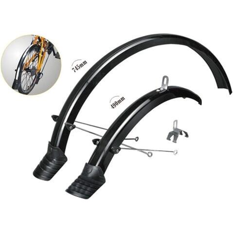 Mirage - Mirage Station Set 20 Black Incl. Attaches - Garde-boue - Noir - 20 Cm - Decathlon