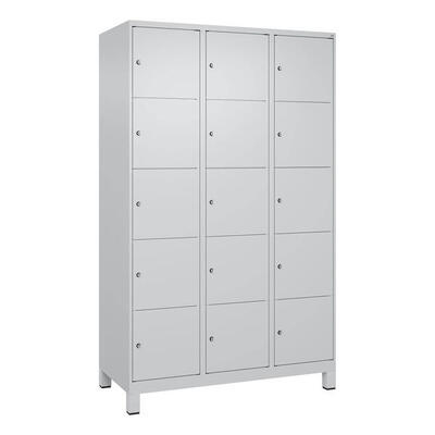 Fächerschrank Classic Plus, 5 Fächer übereinander, Abteilbreite 40 cm, mit