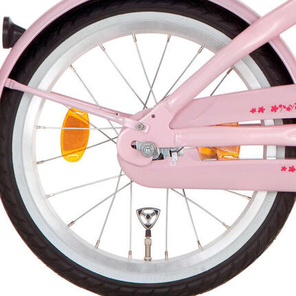 Alpina 18 Zoll Hinterrad J20 Heller Weiß Zink