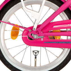 Roue Arrière Alpina 18 Pouces J20A Rose Anodisé