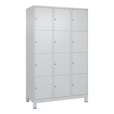 Fächerschrank Classic Plus, 4 Fächer übereinander, Abteilbreite 40 cm, mit