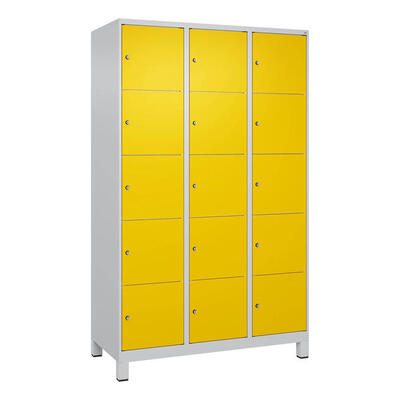 Fächerschrank Classic Plus, 5 Fächer übereinander, Abteilbreite 40 cm, mit