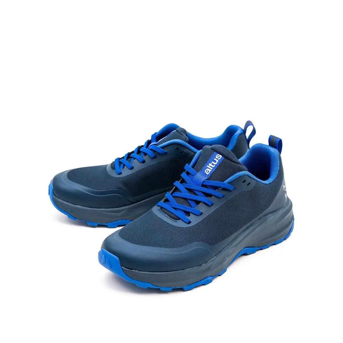 Zapatilla de Senderismo Trekking de montaña UNISEX Altus GRATAL AZUL MARINO 4/4