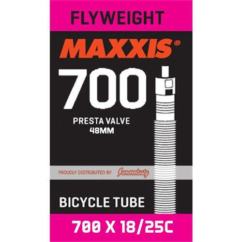 Maxxis 700x18/25c Flyweight Tube (Presta FV 48mm)