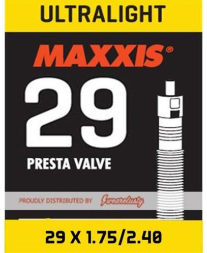 Maxxis 29 X 1.75/2.40 Ultralight Tube ( Presta FV SEP 48mm )