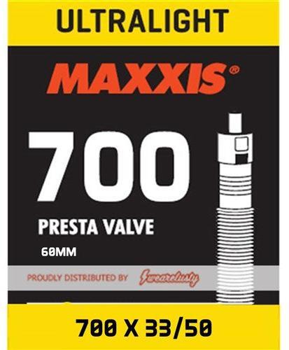 Maxxis 700 X 33/50  Ultralight Tube ( Presta FV SEP 60mm )