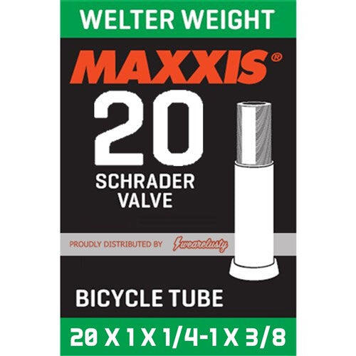 Maxxis 20x1x 1/4-1x3/8 Welter Weight Tube (Schrader 32mm)