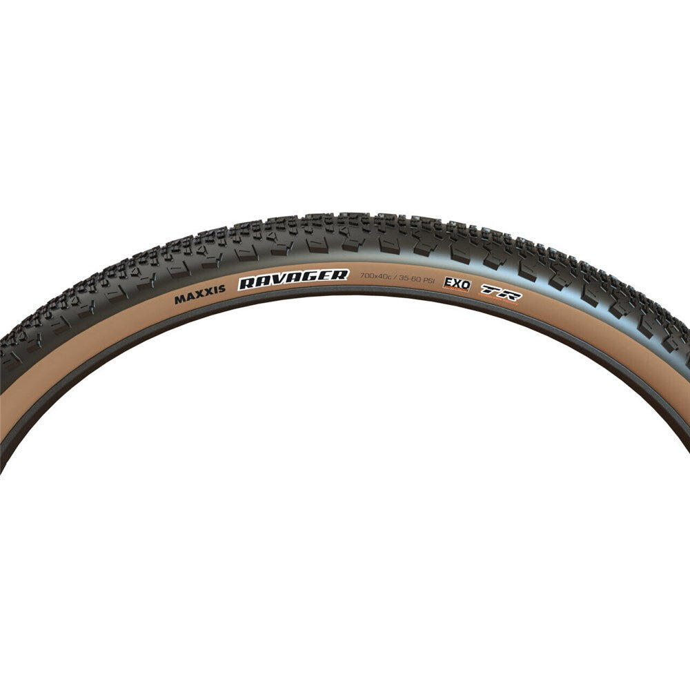 Maxxis RAVAGER 700 X 50C EXO TR TANWALL FOLD 60TPI