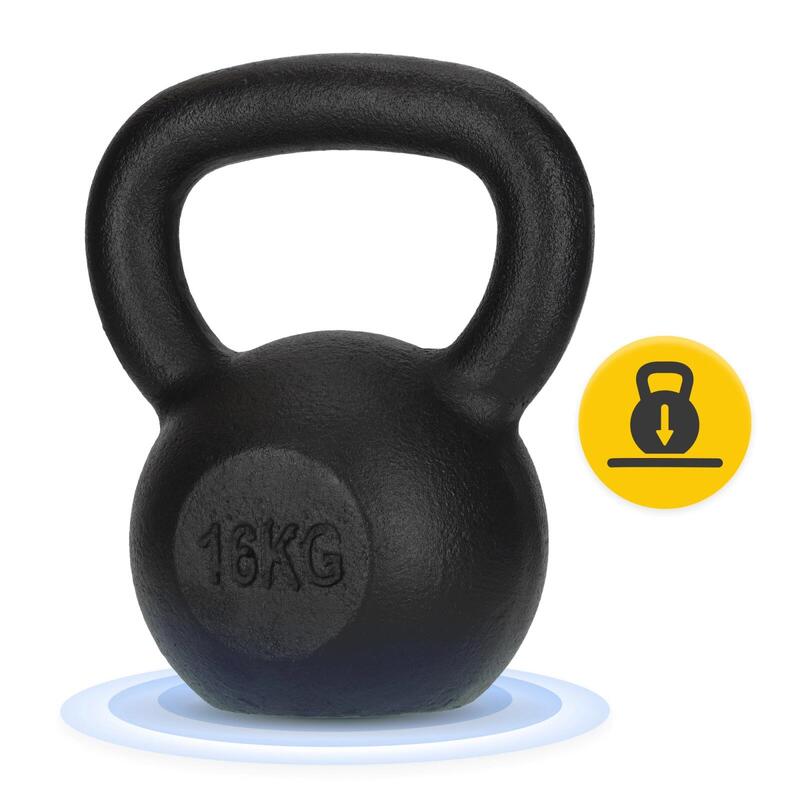 Litinová činka kettlebell 4FIZJO
