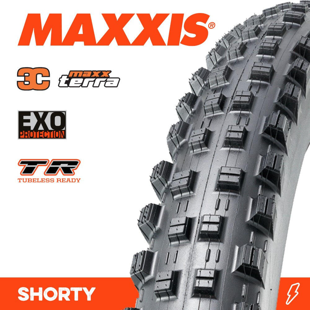 Maxxis SHORTY 27.5 X 2.40 WT 3C TERRA EXO TR FOLD 60TPI E-25
