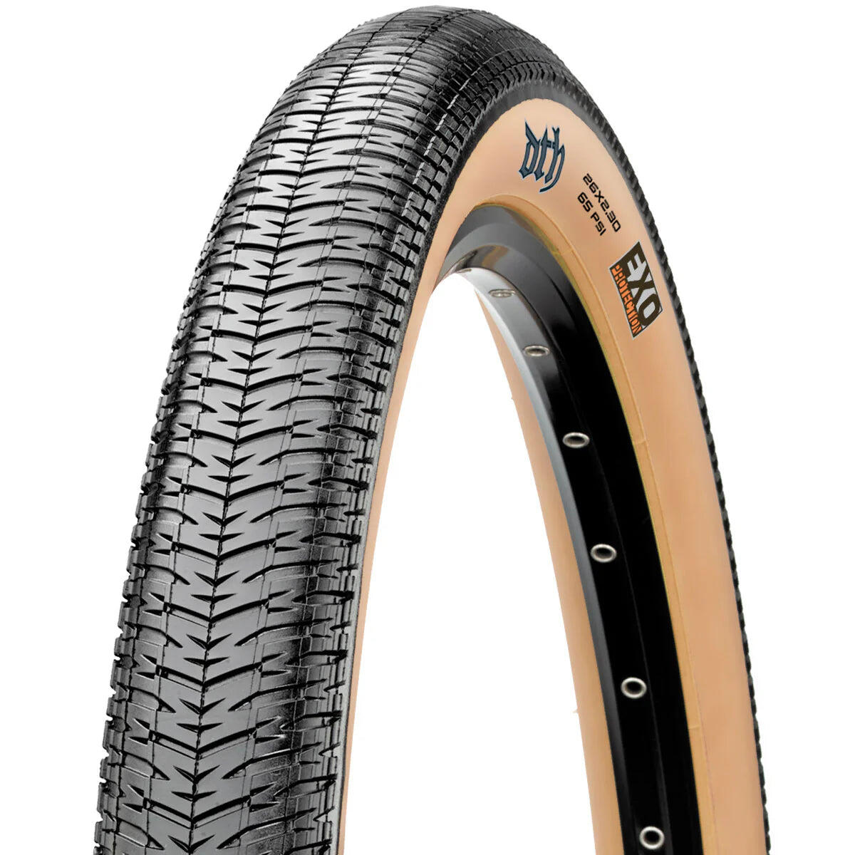 Maxxis DTH 26 X 2.30 EXO TANWALL FOLD 60 TPI TYRE