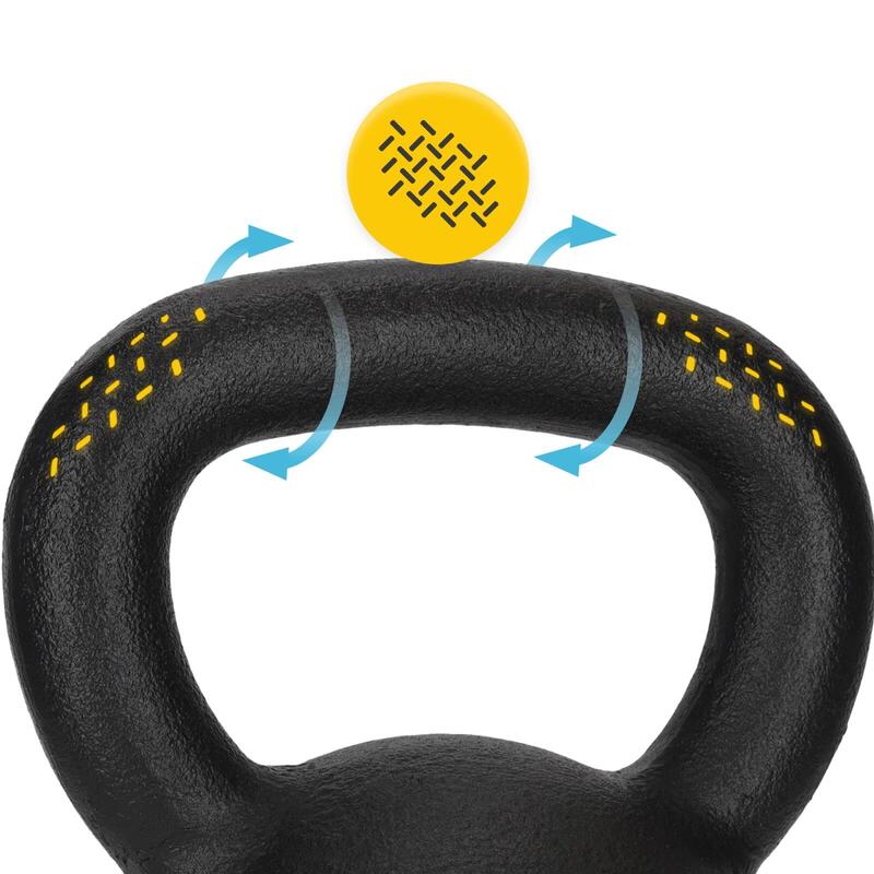 Litinová činka kettlebell 4FIZJO