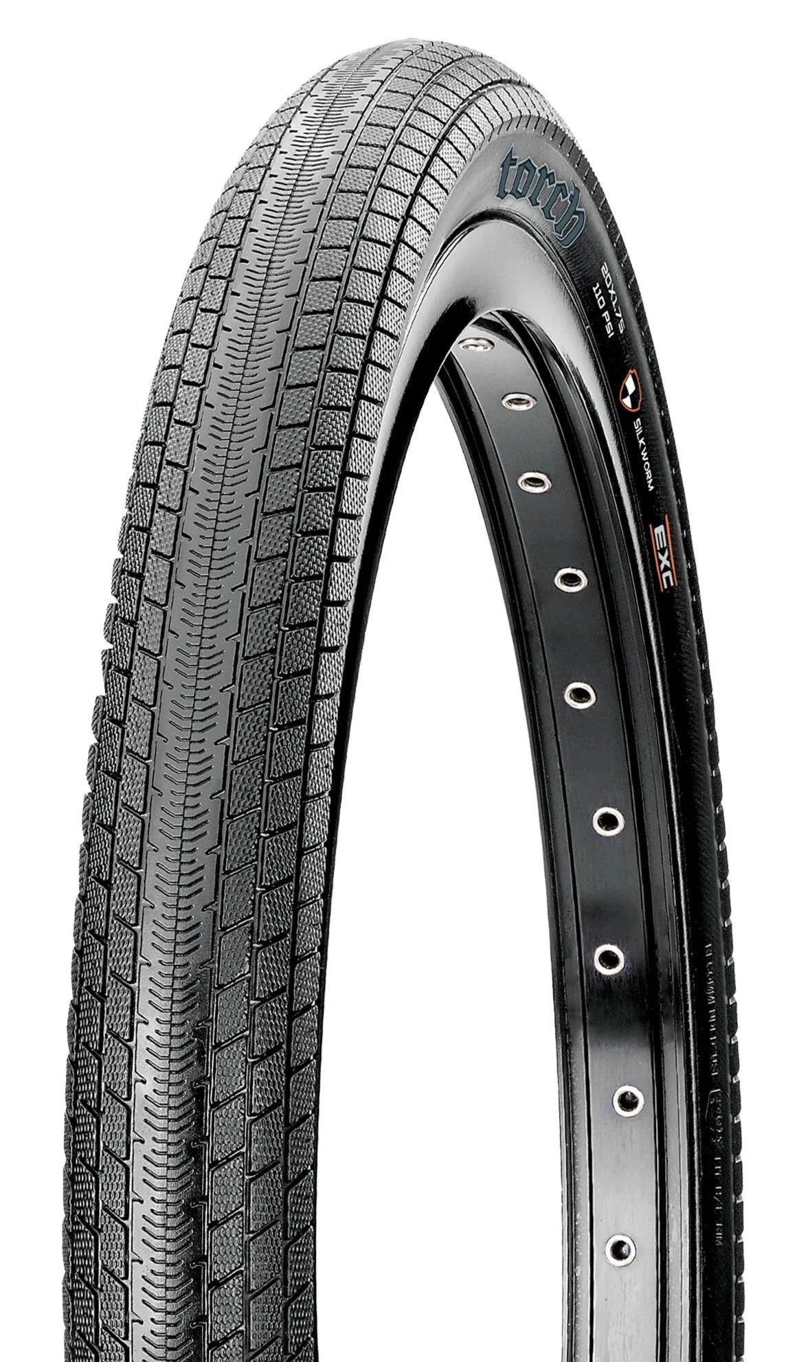 Maxxis TORCH 20 X 1-1/8 SILKWORM WIRE 60TPI BMX TYRE